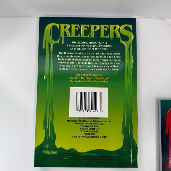 Creepers Books 1 thru 5 Horror Series for Kids Paperback Books Edgar J Hyde NEW - Picture 6 of 14